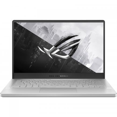 Laptop ASUS Gaming ROG Zephyrus G14 GA401IU-HE094R, AMD Ryzen 7 4800HS, 14inch, RAM 16GB, SSD 512GB, nVidia GeForce GTX 1660 Ti 6GB, Windows 10 Pro, White AniMe Matrix