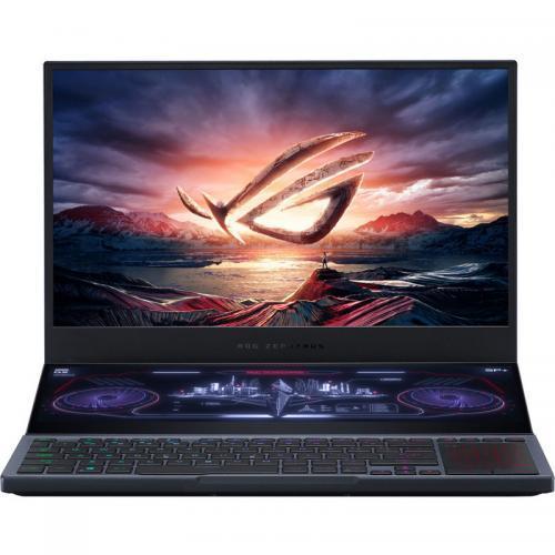 Laptop ASUS ROG Zephyrus DUO 15 GX550LXS-HC060T, Intel Core i9-10980HK, 15.6inch, RAM 32GB, 2x SSD 1TB, nVidia GeForce RTX 2080 Super Max-Q 8GB, Windows 10, Gunmetal Gray