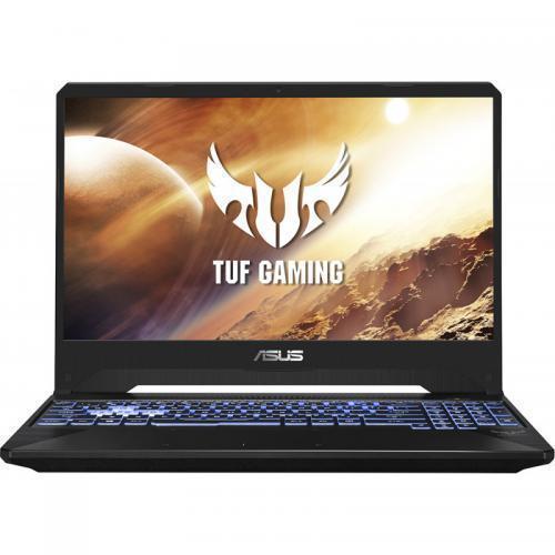 Laptop ASUS TUF Gaming FX505DU-BQ024, AMD Ryzen 7 3750H, 15.6inch, RAM 8GB, SSD 512GB, nVidia GeForce GTX 1660 Ti 6GB, No OS, Stealth Black