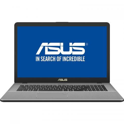 Laptop ASUS VivoBook Pro 17 N705FD-GC090, Intel Core i5-8265U, 17.3inch, RAM 8GB, HDD 2TB, nVidia GeForce GTX 1050 4GB, Endless OS, Grey