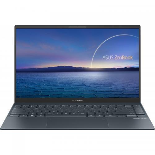 Laptop ASUS ZenBook 14 UX425EA-BM048, Intel Core i5-1135G7, 14inch, RAM 8GB, SSD 512GB, Intel Iris Xe Graphics, No OS, Pine Grey
