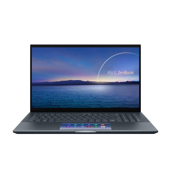 Laptop Asus Zenbook Pro 15 OLED UX535LI-H2310R, Intel Core i5-10300H, 15.6inch OLED Touch, RAM 16GB, SSD 1TB + 32GB Intel Optane, nVidia GeForce GTX 1650 Ti 4GB, Windows 10 Pro, Pine Grey