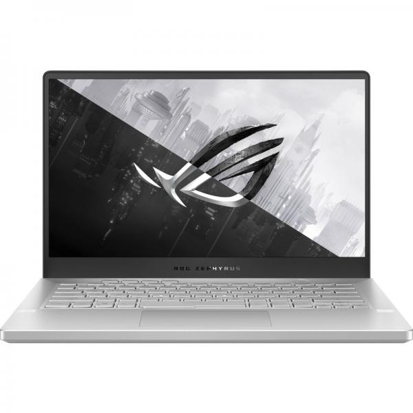 Laptop ROG Zephyrus G14 GA401QM-HZ097, AMD Ryzen 9 5900HS, 14inch, RAM 16GB, SSD 1TB, nVidia GeForce RTX 3060 6GB, No OS, Moonlight White