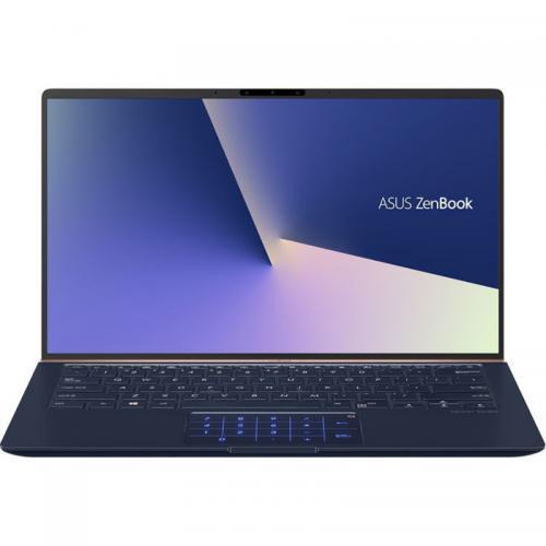 Laptop ASUS ZenBook 14 UX433FA-A5354, Intel Core i7-8565U, 14inch, RAM 16GB, SSD 1TB, Intel UHD Graphics 620, Endless OS, Royal Blue